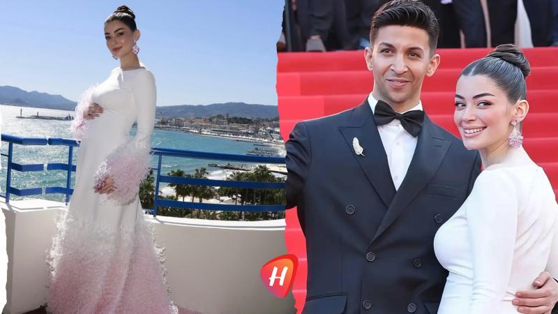 ليلى أحمد زاهر تكشف جنس مولودها الأول من مهرجان كان.. ورسالة مؤثرة من والدها