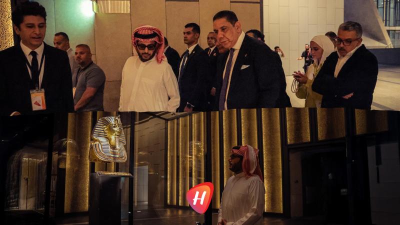 تركي آل الشيخ يثير تفاعل الجمهور بعد زيارته المتحف المصري الكبير: “لازم تبخروه”