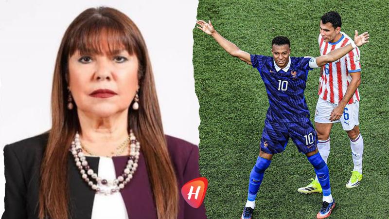 مبابي يشتبك مع سيناتورة باراغواي.. وصفته بالشامبانزي وهددته بالقضاء وماكرون يدخل على الخط