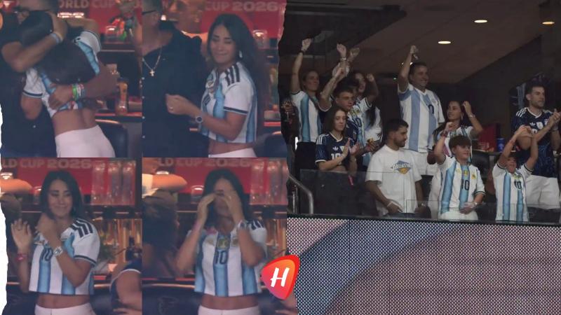 دموع أنتونيلا روكوزو تخطف الأنظار بعد تأهل الأرجنتين إلى نهائي كأس العالم 2026