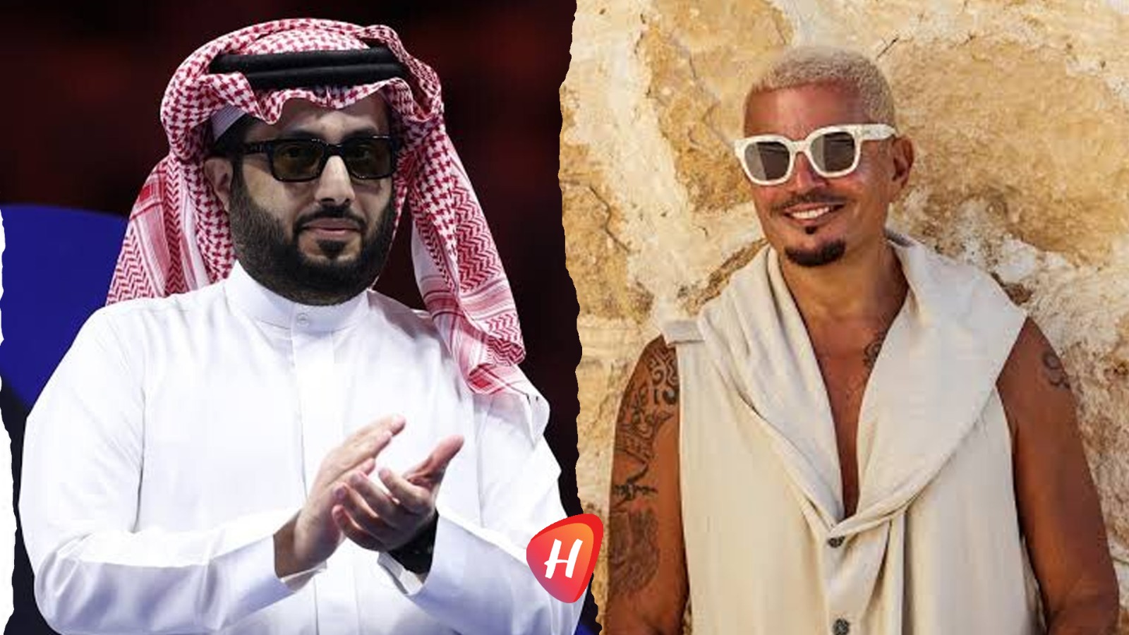 من كتب كلمات «اتأخر عتابنا»؟ جدل يشتعل بين تامر حسين وتركي آل الشيخ بعد طرح ألبوم عمرو دياب