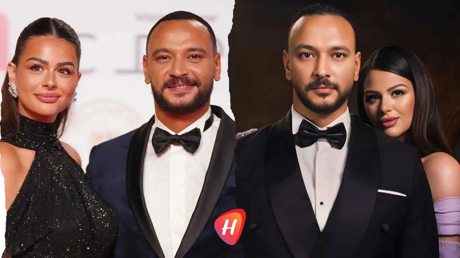 طلاق أحمد خالد صالح وهنادي مهنا بعد عام من الانفصال.. اليكم قصتهما