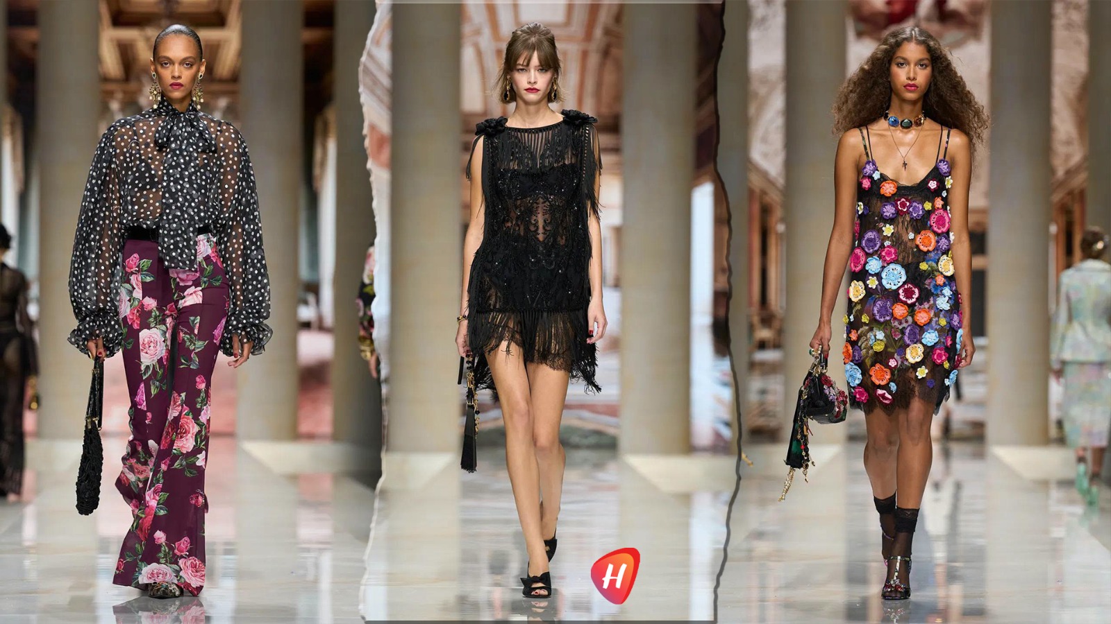 أزياء Dolce & Gabbana لصيف 2027 بين الحاضر والماضي..نقش ودانتيل والكثير من الإغراء