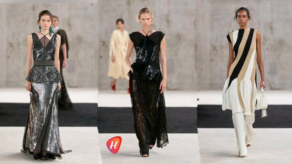 مجموعة Lanvin لربيع وصيف 2027.. هيمنة القمصان الطويلة واللونين الأبيض والأسود