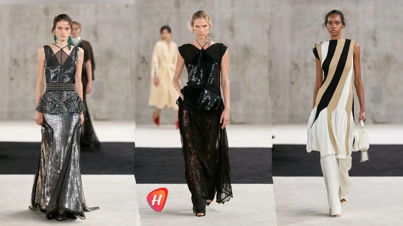 مجموعة Lanvin لربيع وصيف 2027.. هيمنة القمصان الطويلة واللونين الأبيض والأسود