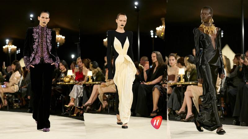 صيف  Schiaparelli القادم  .. الأسود ينحت الجسد والأبيض يعزف لحن الأناقة