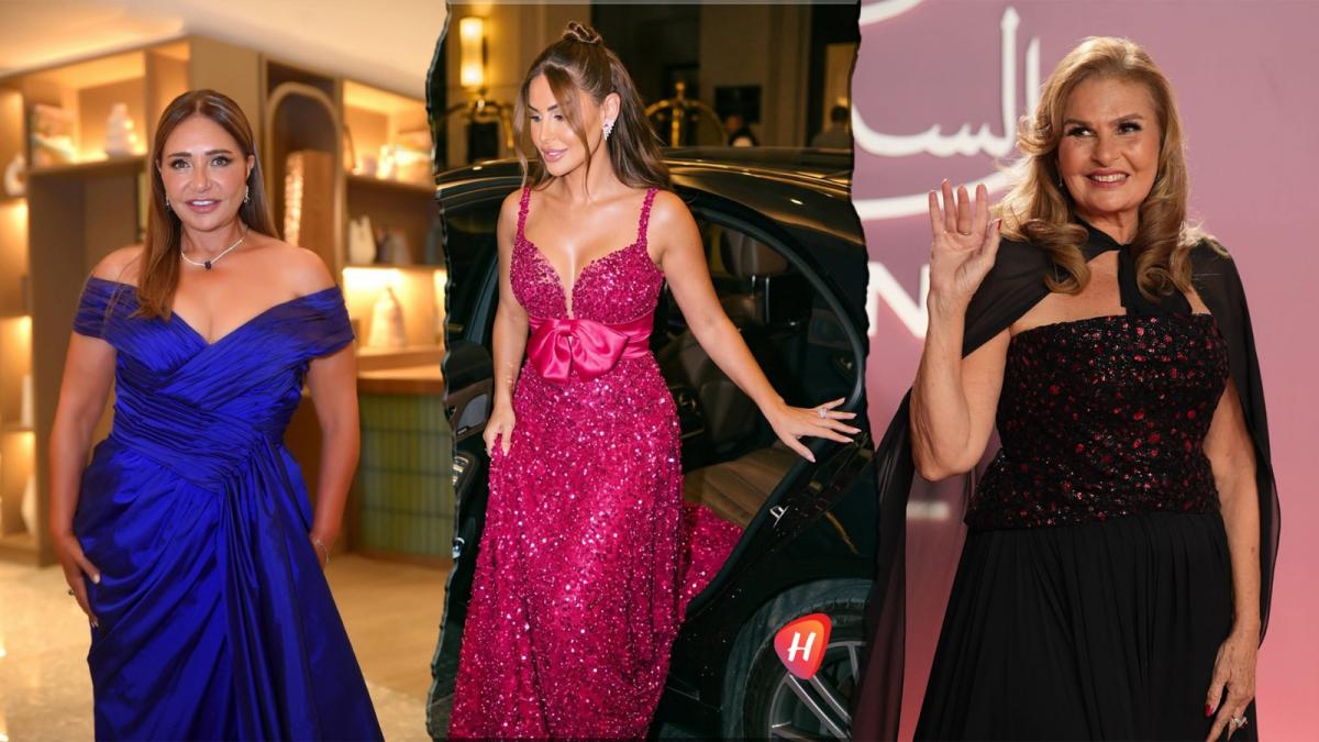 بريق اليوم الرابع في الجونة: سحر النيلي.. هيبة الأسود، وفتنة الفوشيا