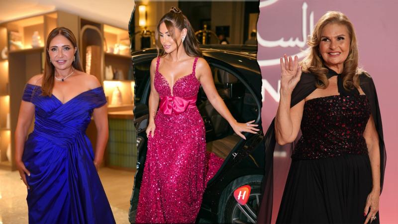 بريق اليوم الرابع في الجونة: سحر النيلي.. هيبة الأسود، وفتنة الفوشيا
