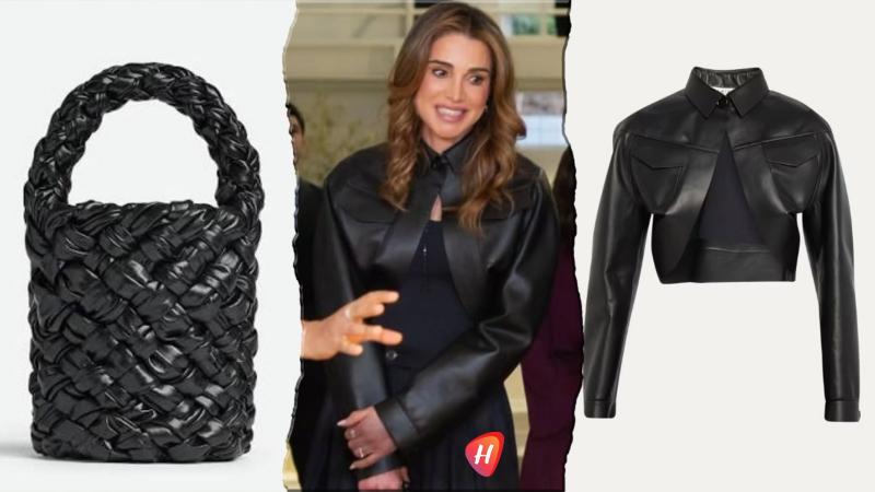 الملكة رانيا بالأسود.. أناقة عصرية في افتتاح أسبوع عمّان للتصميم
