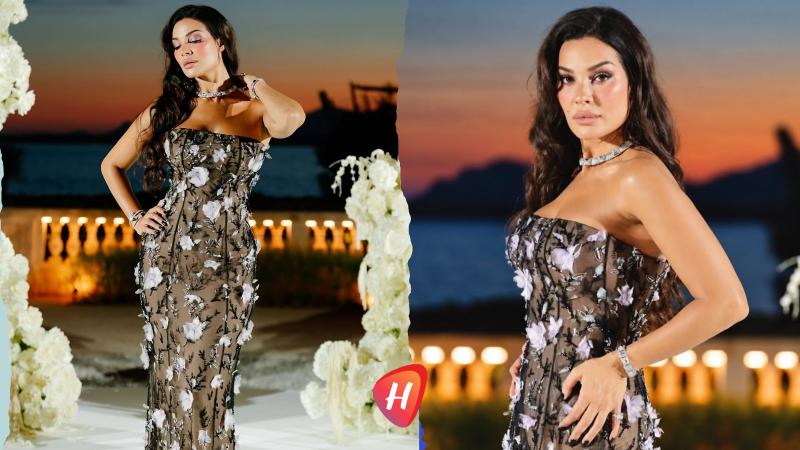 نادين نجيم تخطف الأضواء في زفاف المصممة العالمية تمارا رالف