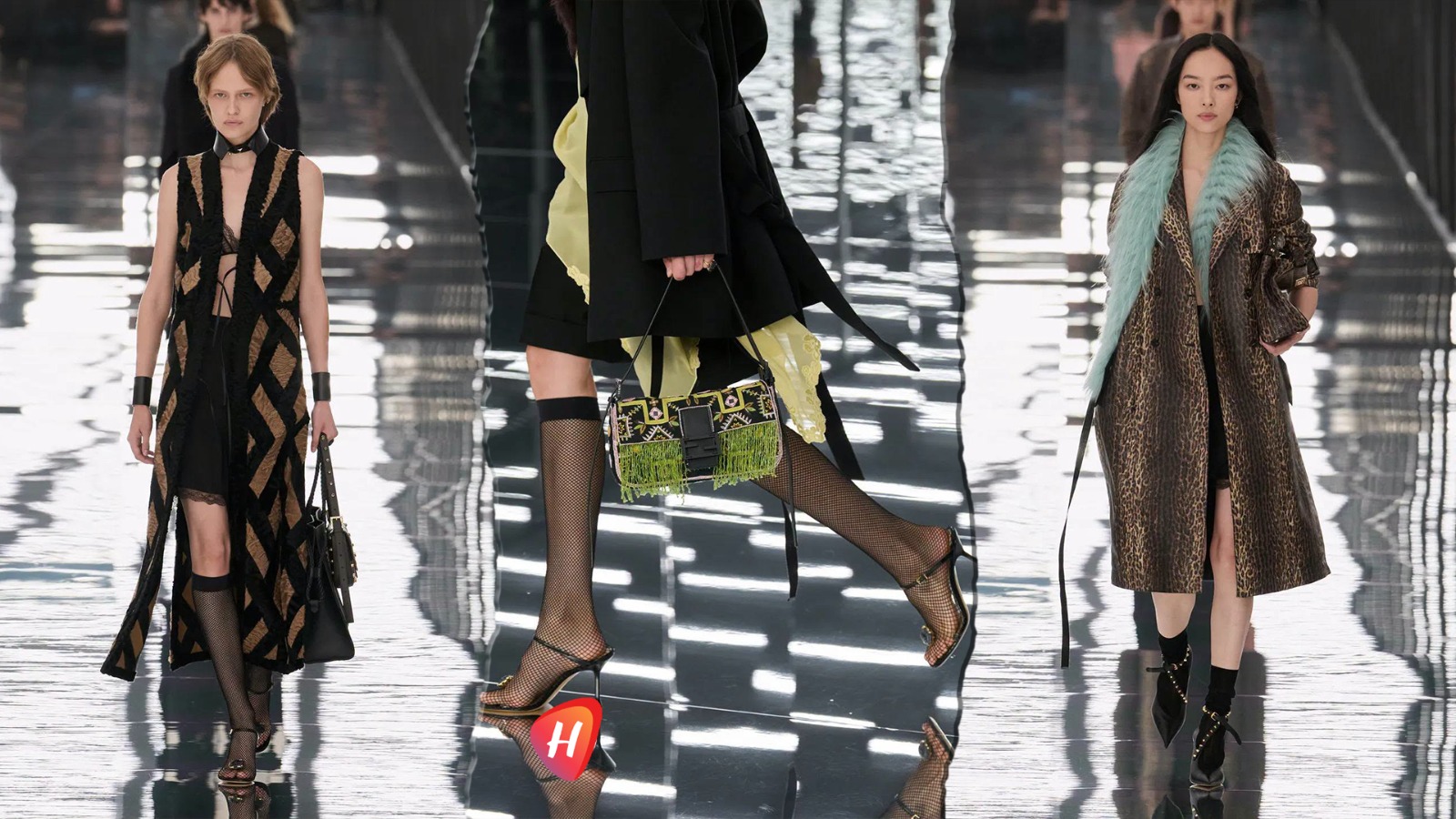 عرض Fendi في ميلانو.. أنوثة حرة بين البذخ وروح الروك لصيف 2027