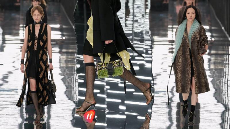 عرض Fendi في ميلانو.. أنوثة حرة بين البذخ وروح الروك لصيف 2027