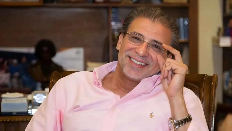 خالد يوسف يحتفل بتخرج ابنته في جامعة أمستردام