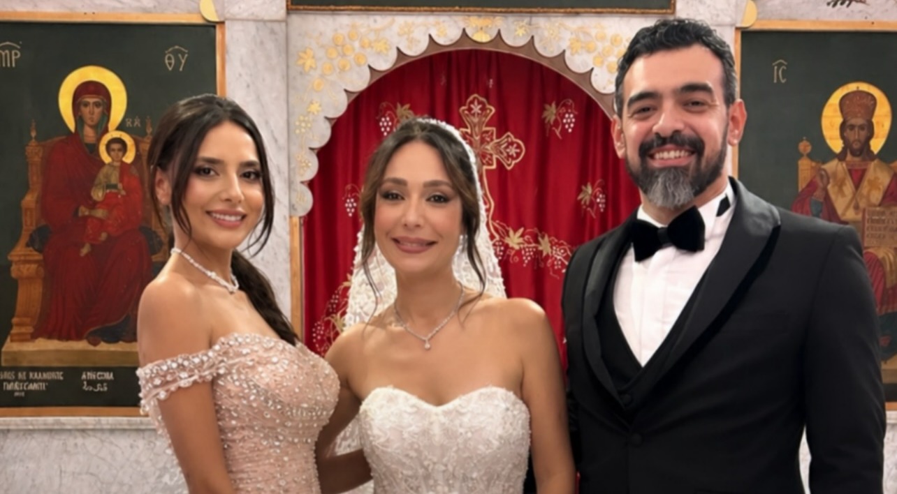 رنا كرم تحتفل بزفافها بحضور نانسي خوري وجفرا يونس