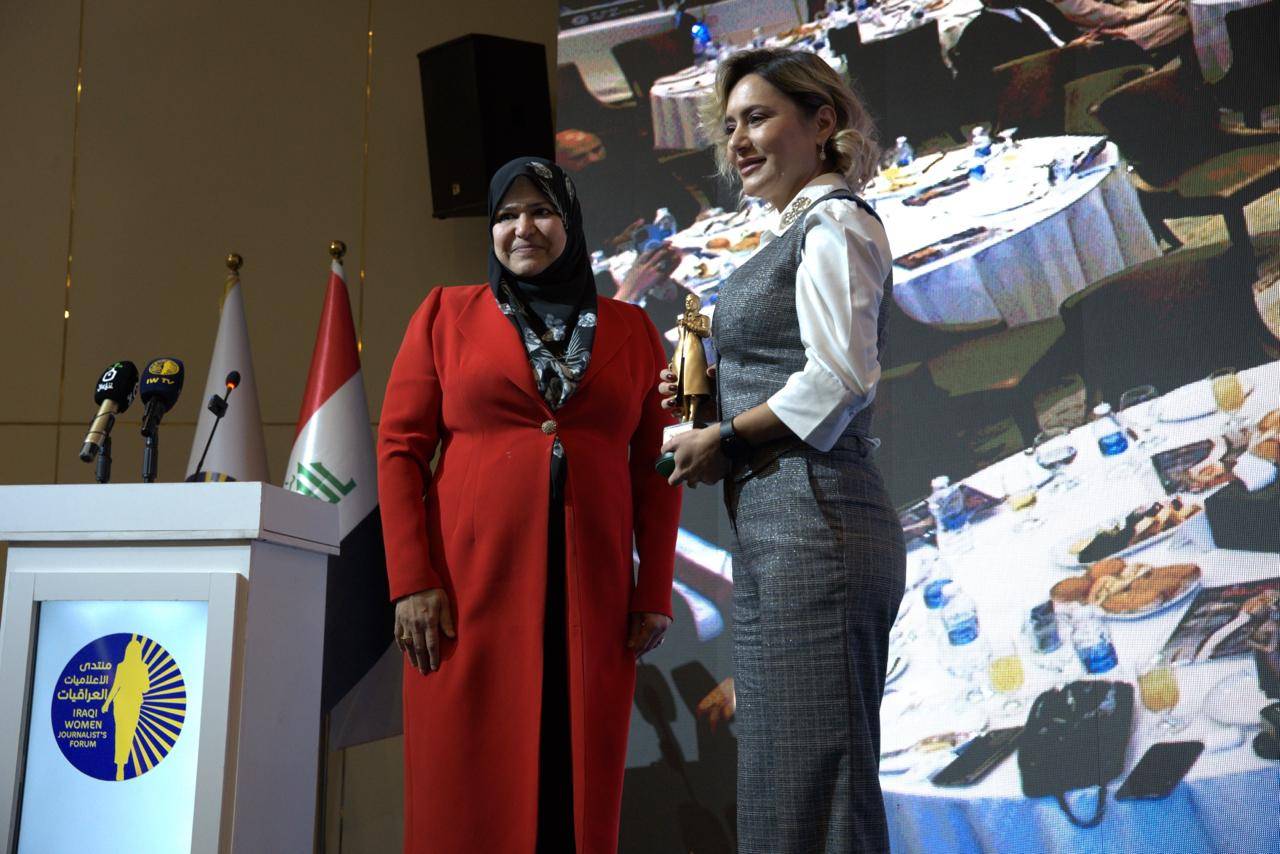 إعلاميات عربيات يناقشن واقعهن في المهرجان الدولي للمرأة الإعلامية في بغداد