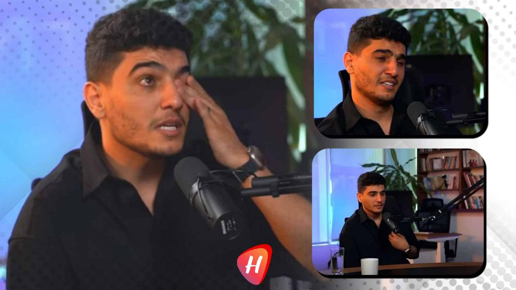 محمد عساف يبكي بحرقة في ظهوره الأول بعد حرب غزّة: أنا خجلان! (فيديو)